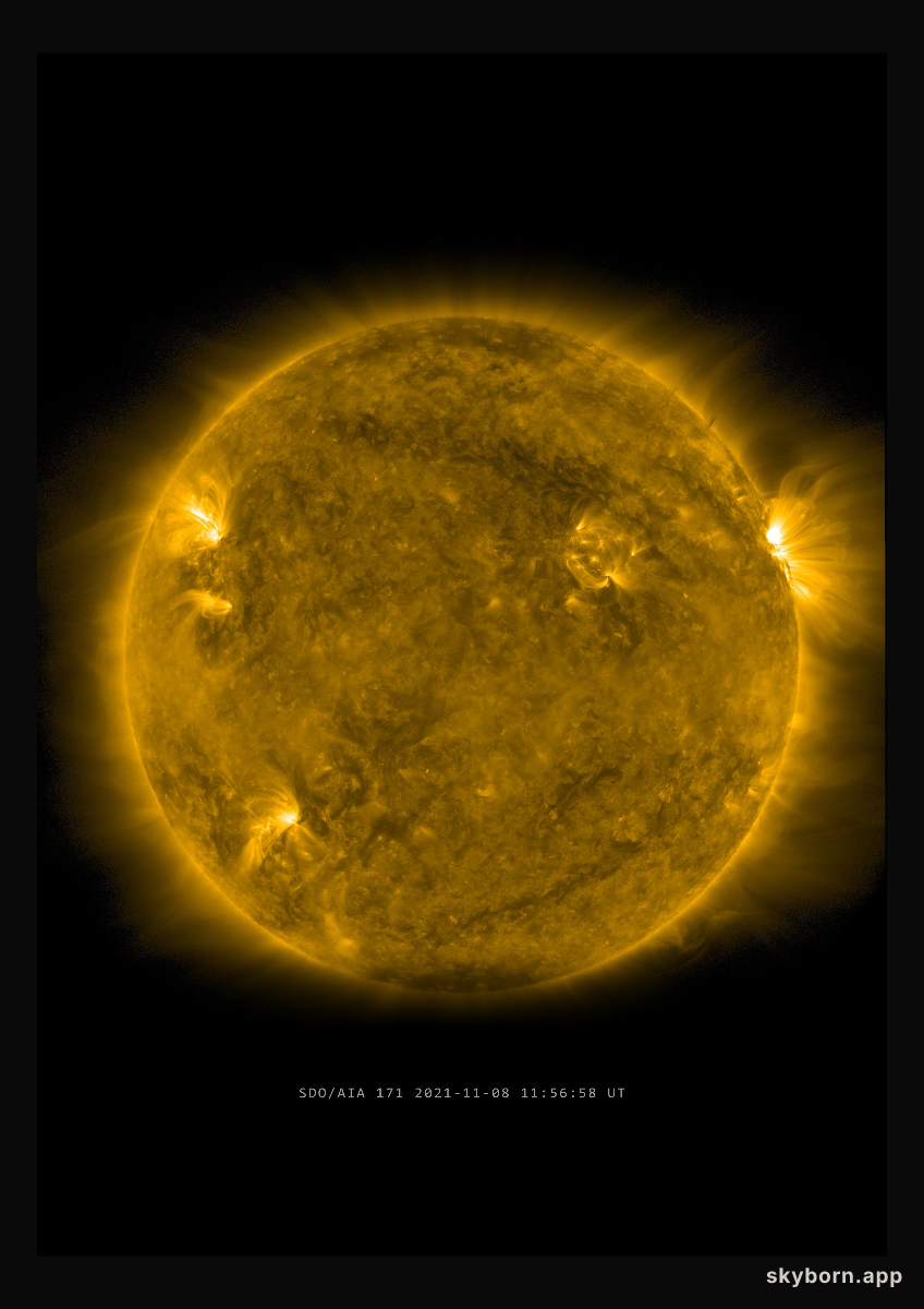 The Sun on 8 November 2021