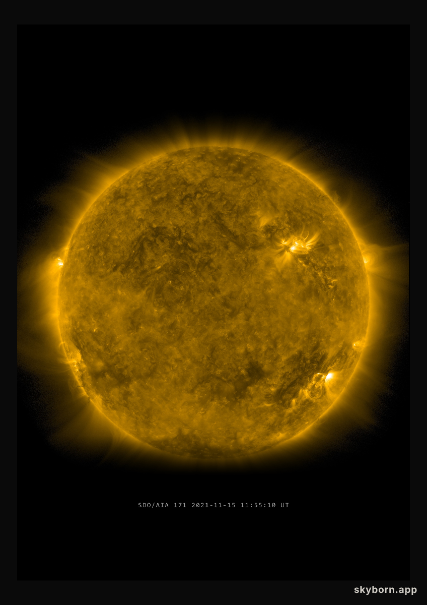 The Sun on 15 November 2021