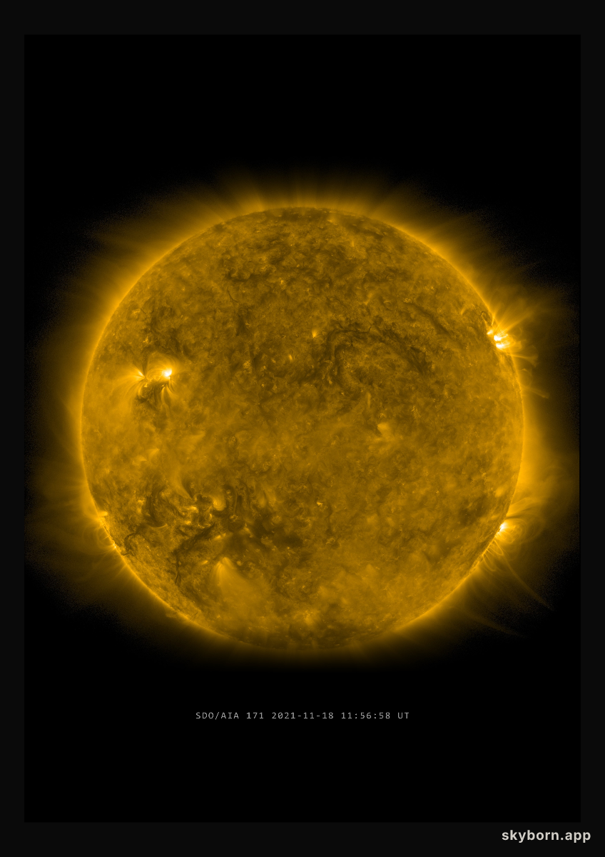 The Sun on 18 November 2021