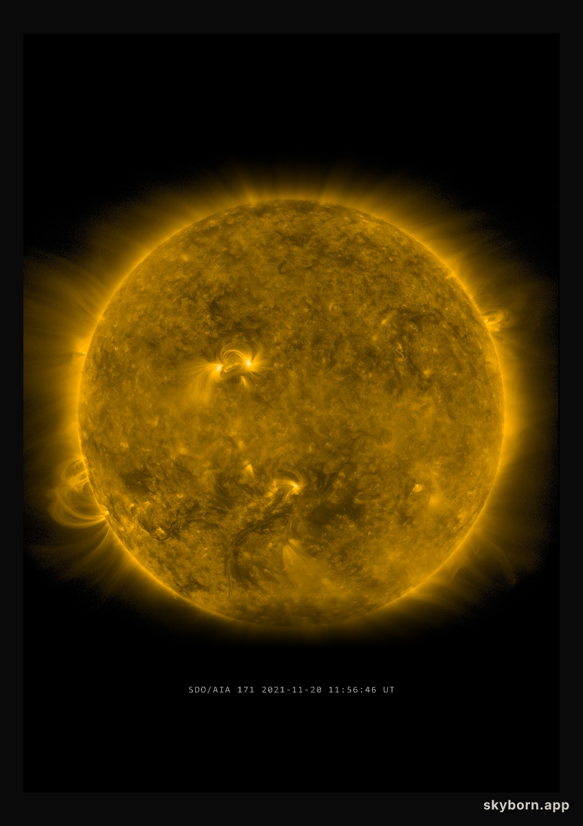 The Sun on 20 November 2021
