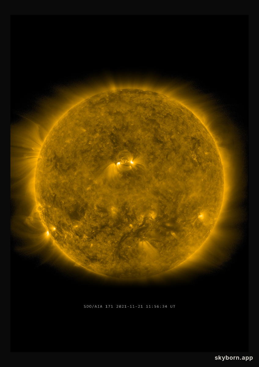 The Sun on 21 November 2021