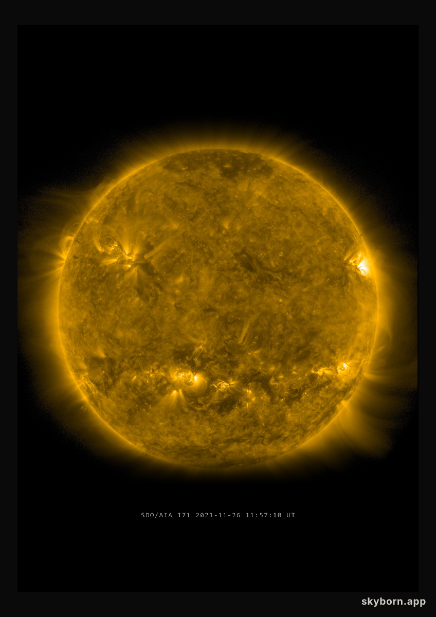 The Sun on 26 November 2021