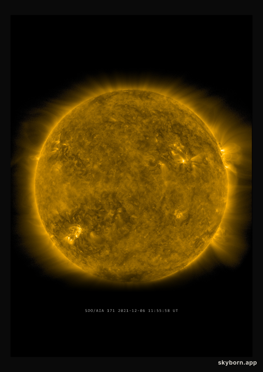 The Sun on 6 December 2021