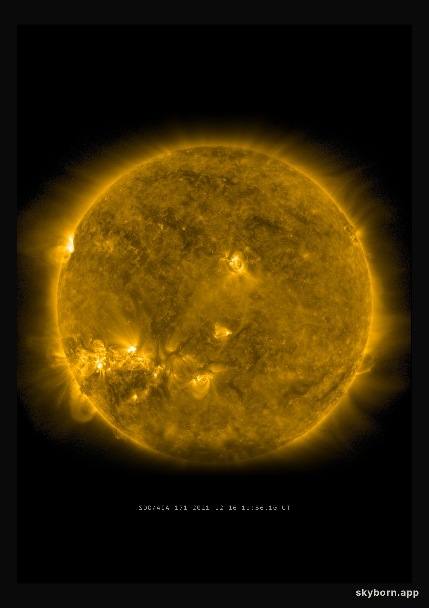 The Sun on 16 December 2021