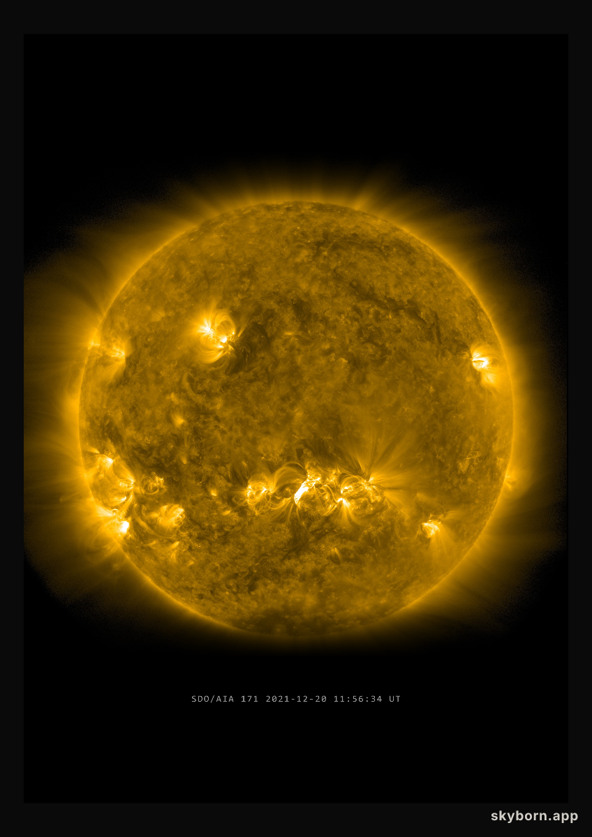 The Sun on 20 December 2021