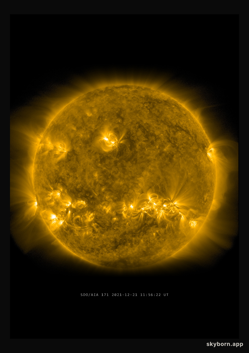 The Sun on 21 December 2021