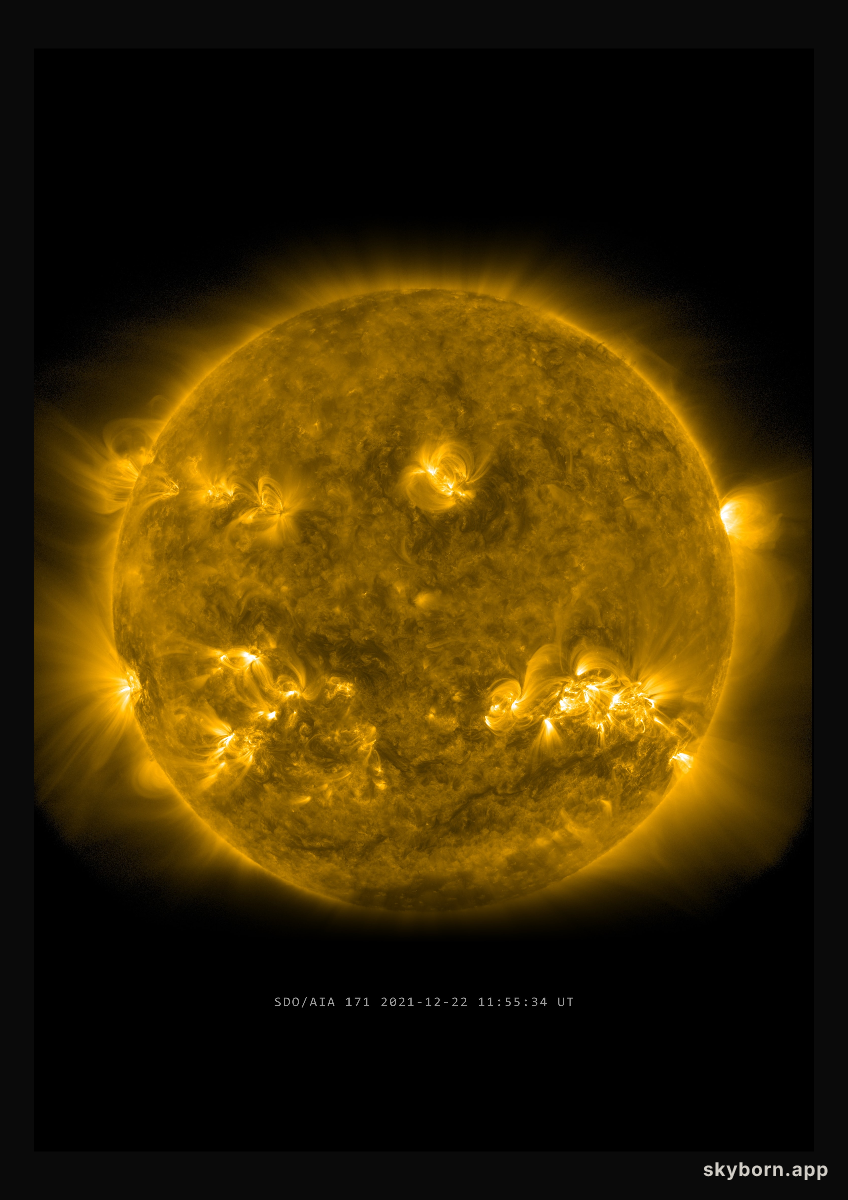 The Sun on 22 December 2021