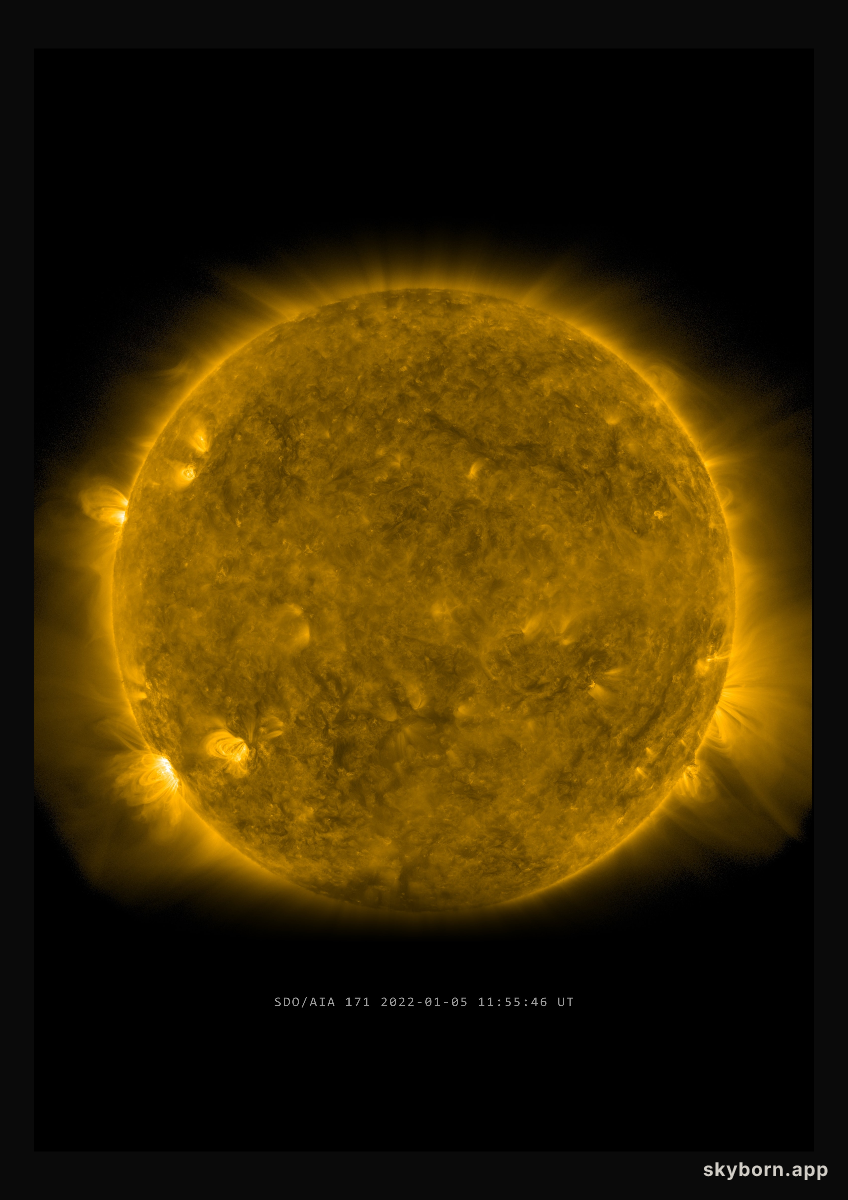 The Sun on 5 January 2022