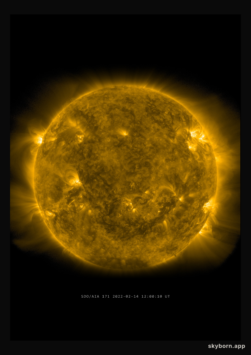 The Sun on 14 February 2022