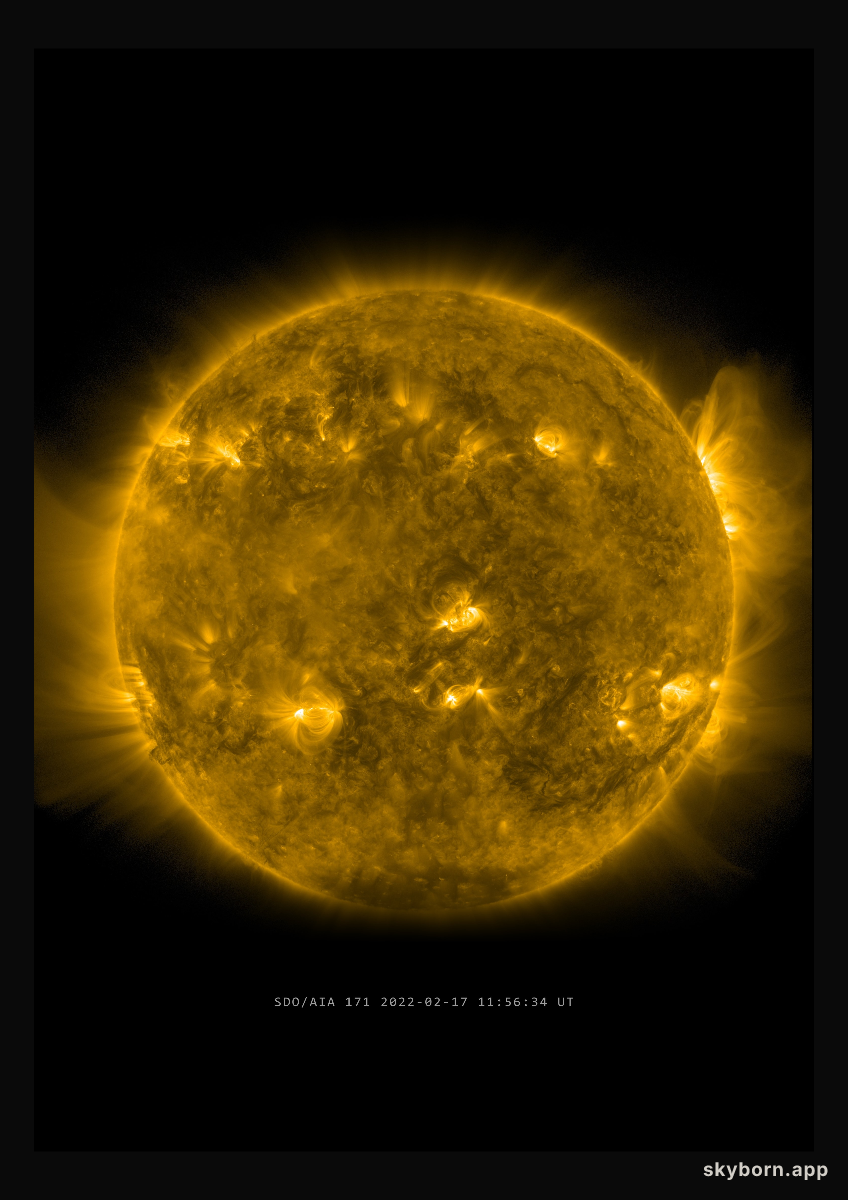 The Sun on 17 February 2022