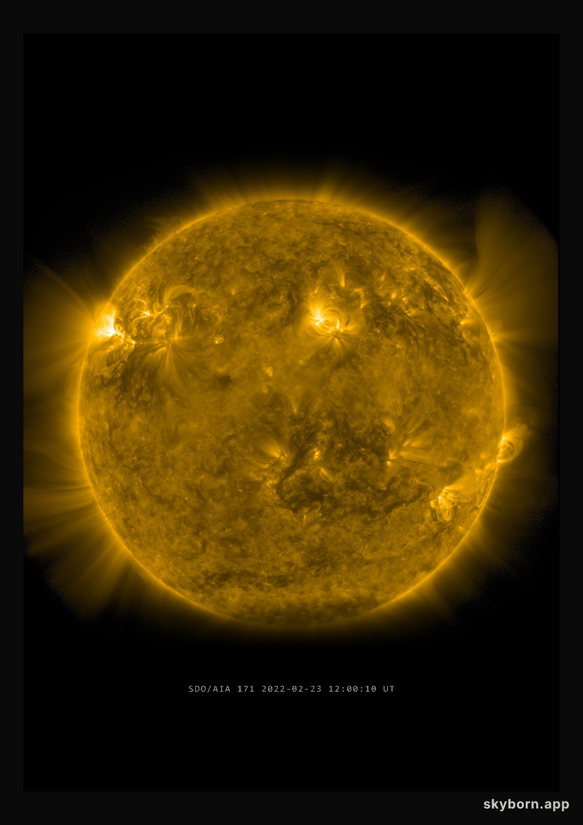 The Sun on 23 February 2022