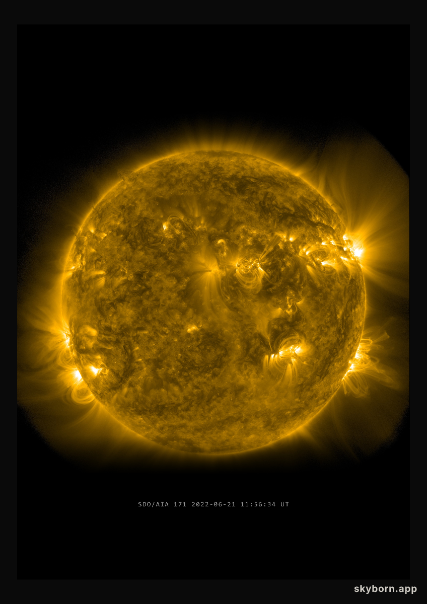 The Sun on 21 June 2022
