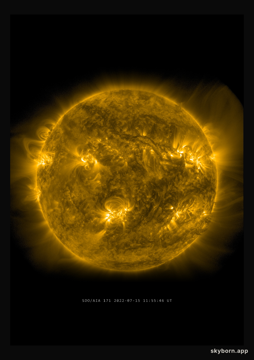 The Sun on 15 July 2022