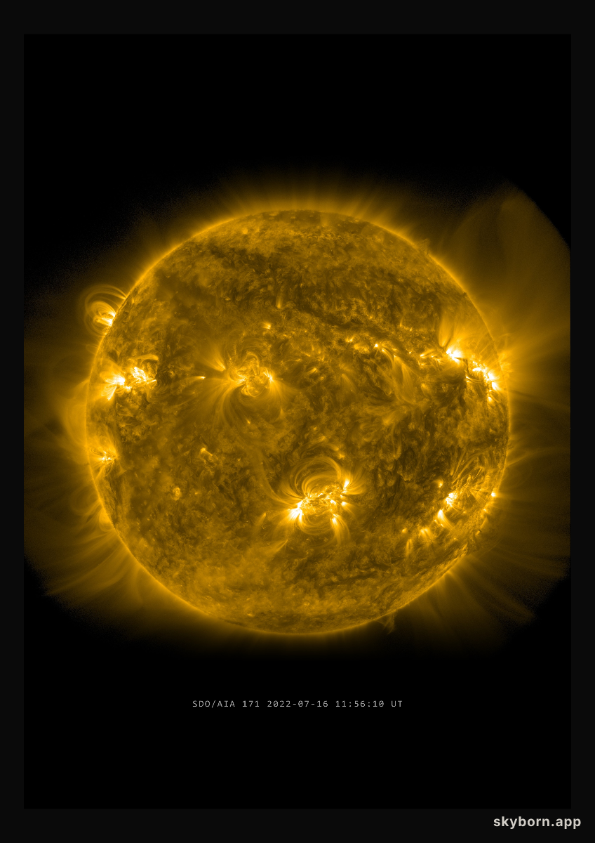 The Sun on 16 July 2022