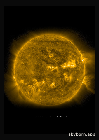 The Sun on 23 July 2022