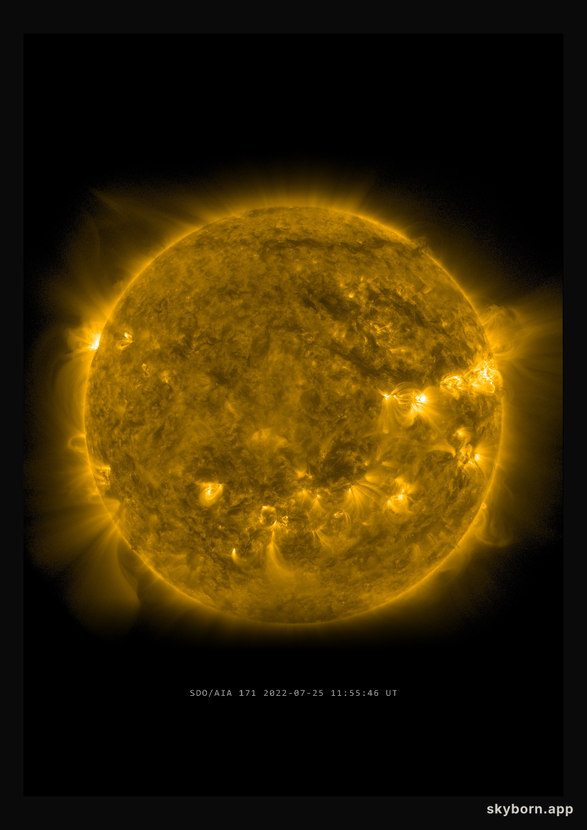 The Sun on 25 July 2022
