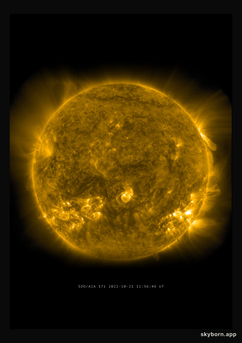 The Sun on 21 October 2022