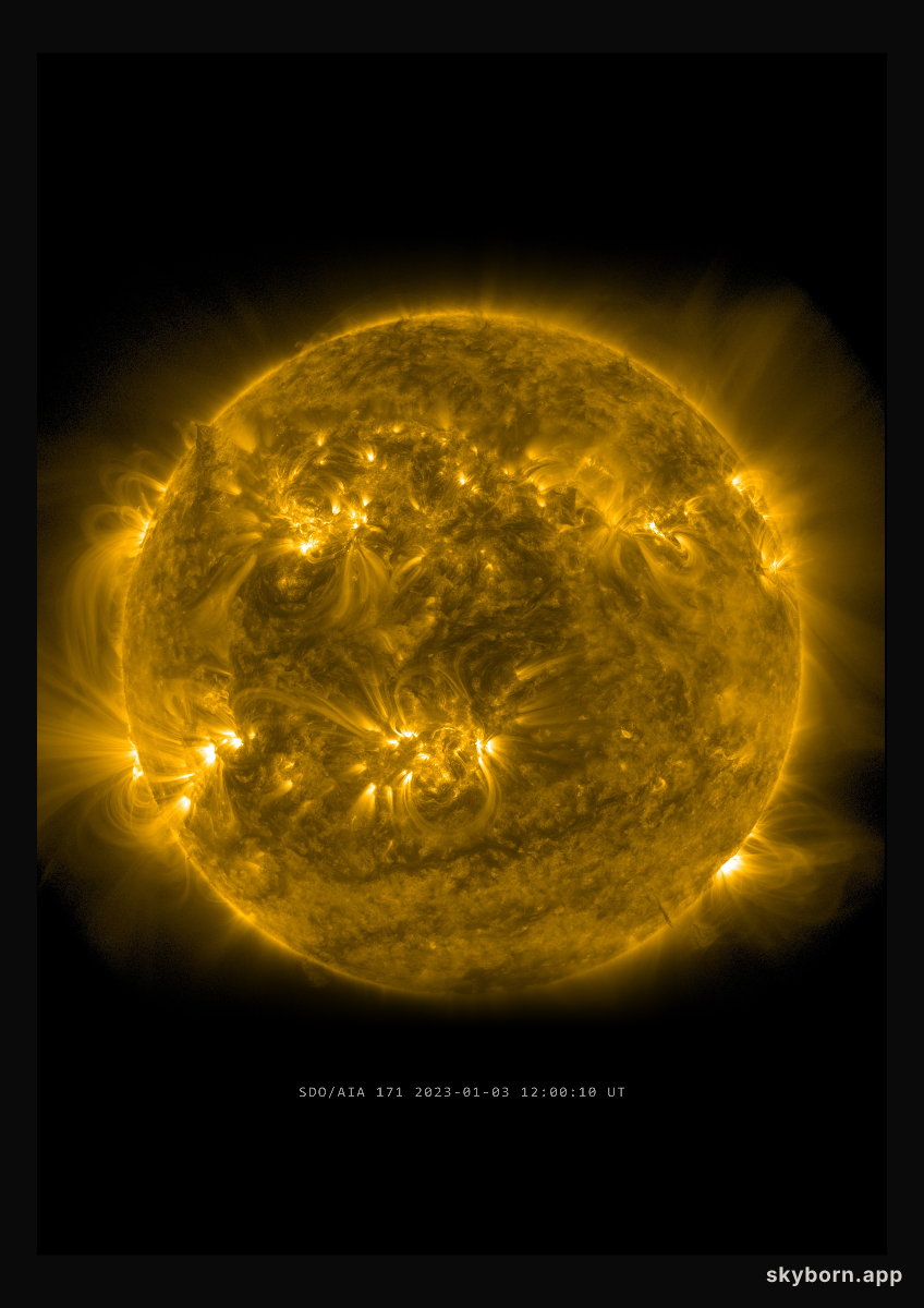 The Sun on 3 January 2023