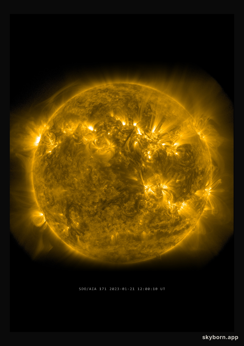 The Sun on 21 January 2023