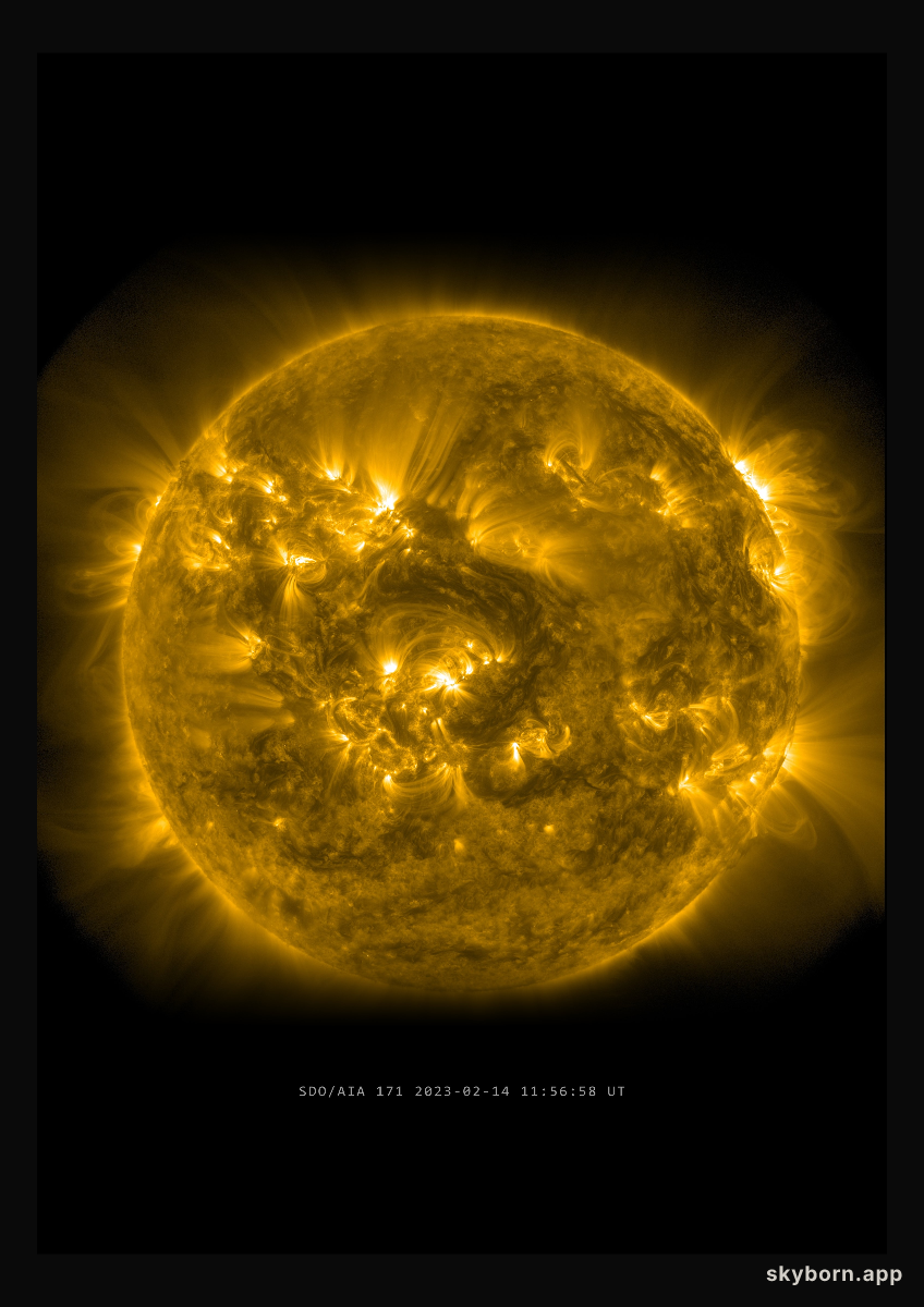 The Sun on 14 February 2023