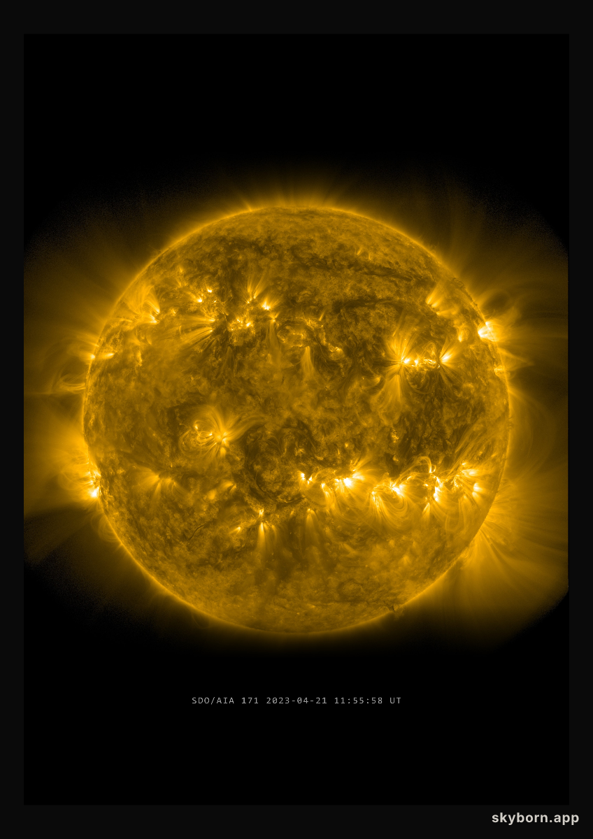 The Sun on 21 April 2023