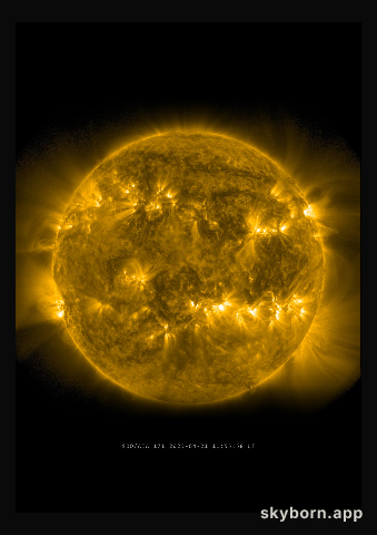 The Sun on 21 April 2023