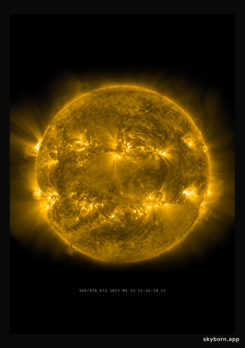 The Sun on 21 June 2023