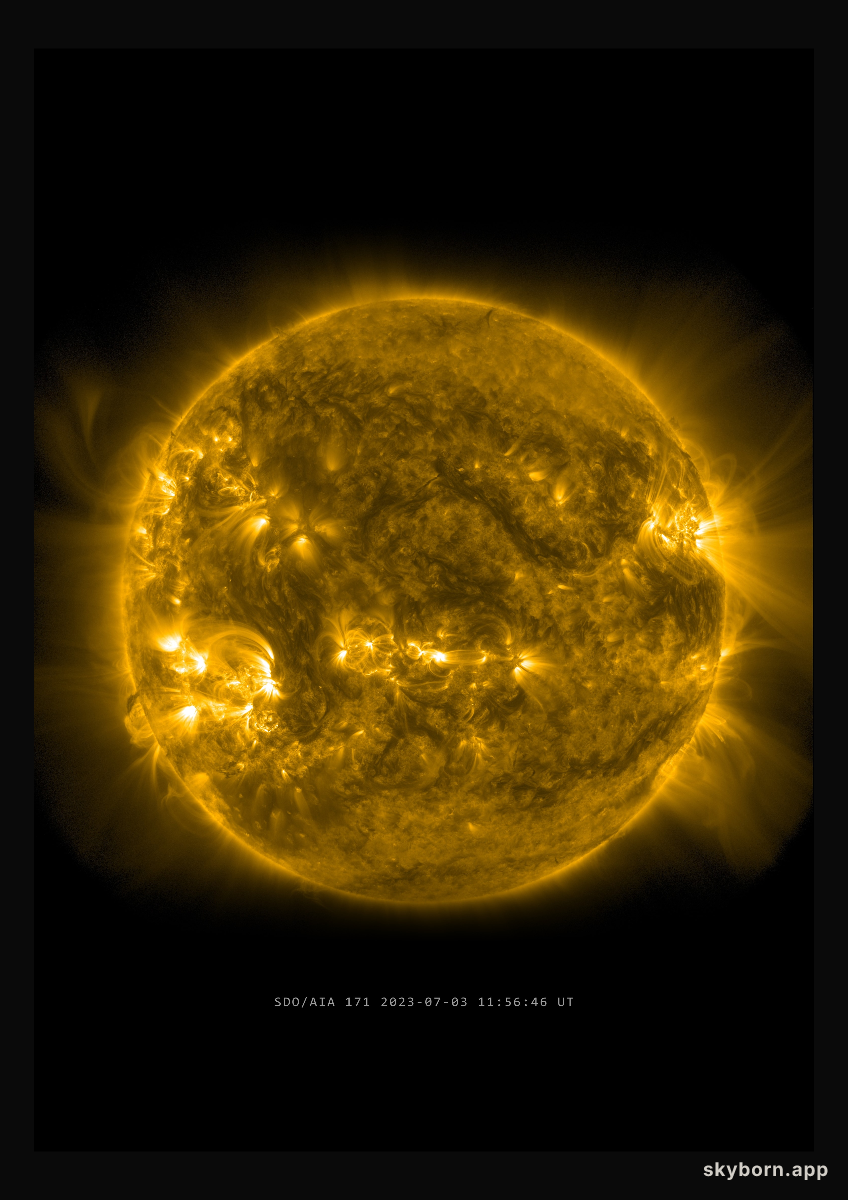 The Sun on 3 July 2023