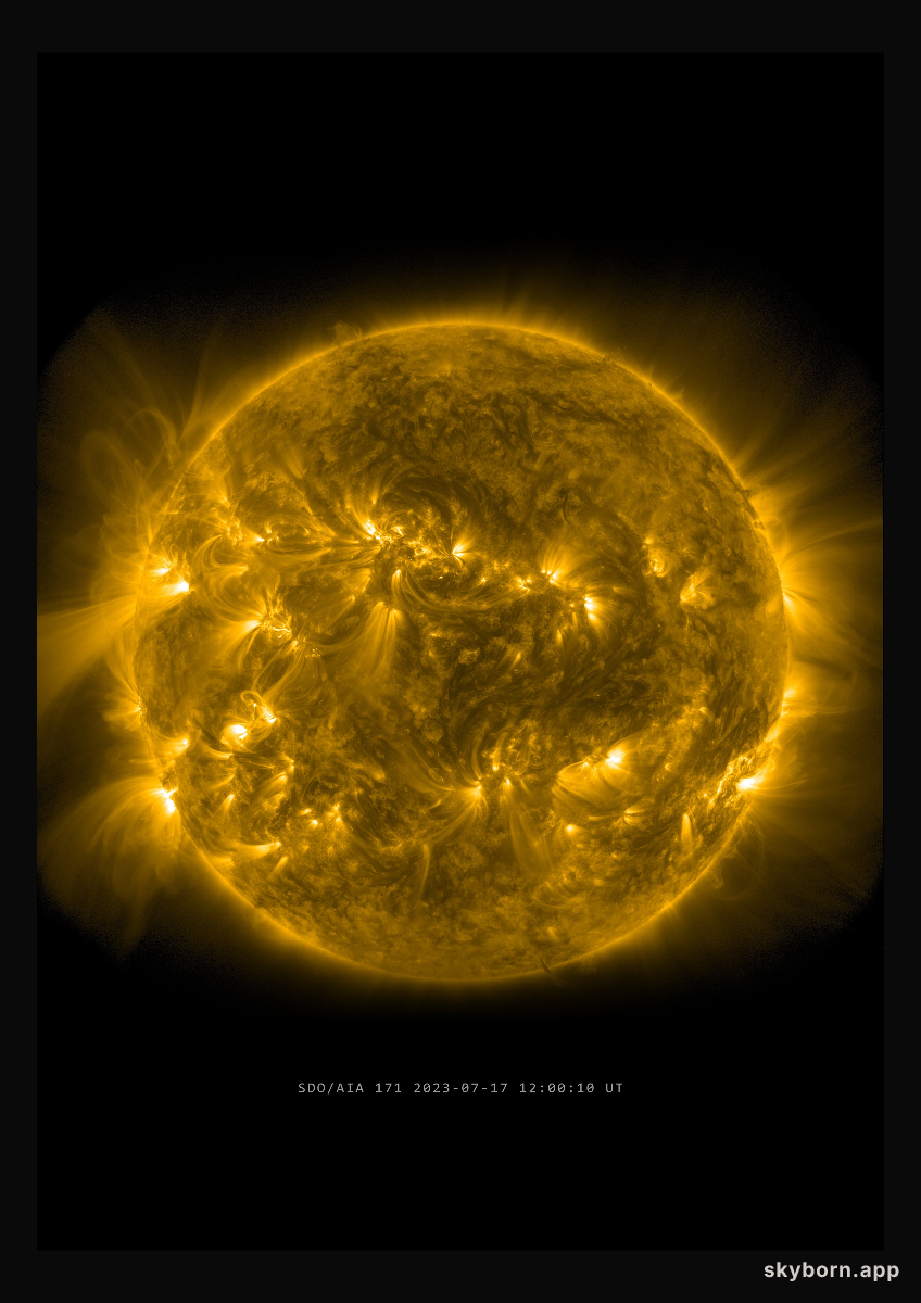 The Sun on 17 July 2023
