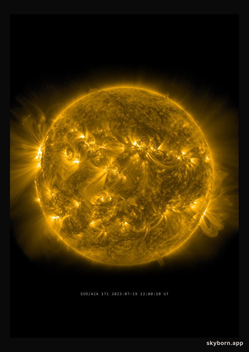 The Sun on 19 July 2023