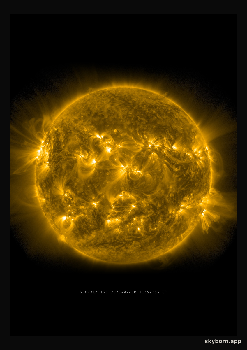 The Sun on 20 July 2023