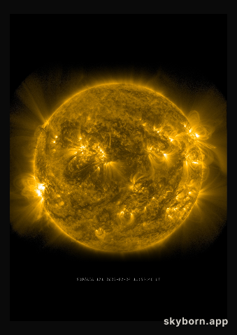 The Sun on 24 July 2023