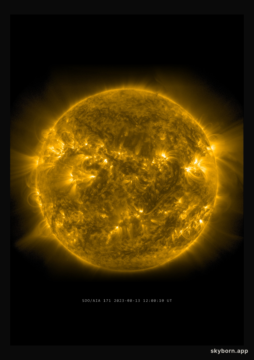 The Sun on 13 August 2023