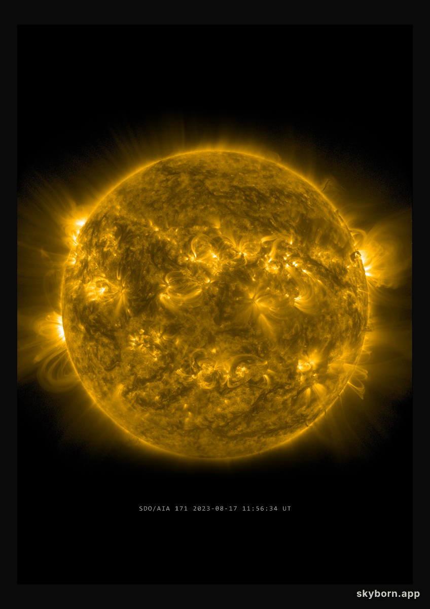 The Sun on 17 August 2023