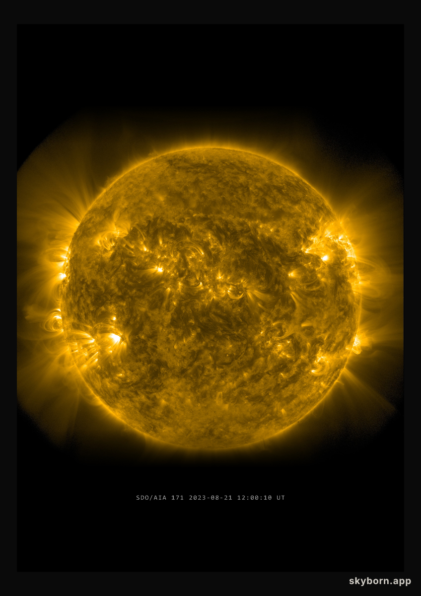The Sun on 21 August 2023