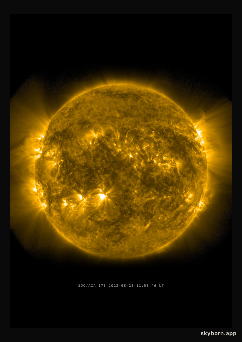 The Sun on 23 August 2023