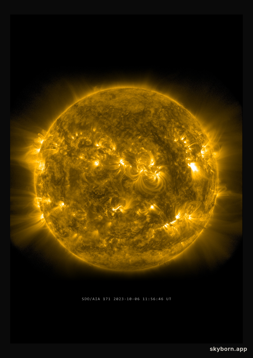 The Sun on 6 October 2023