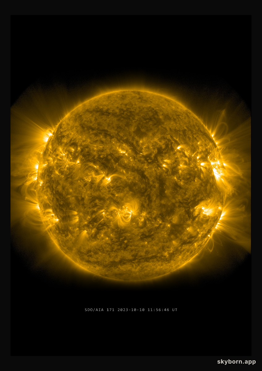 The Sun on 10 October 2023