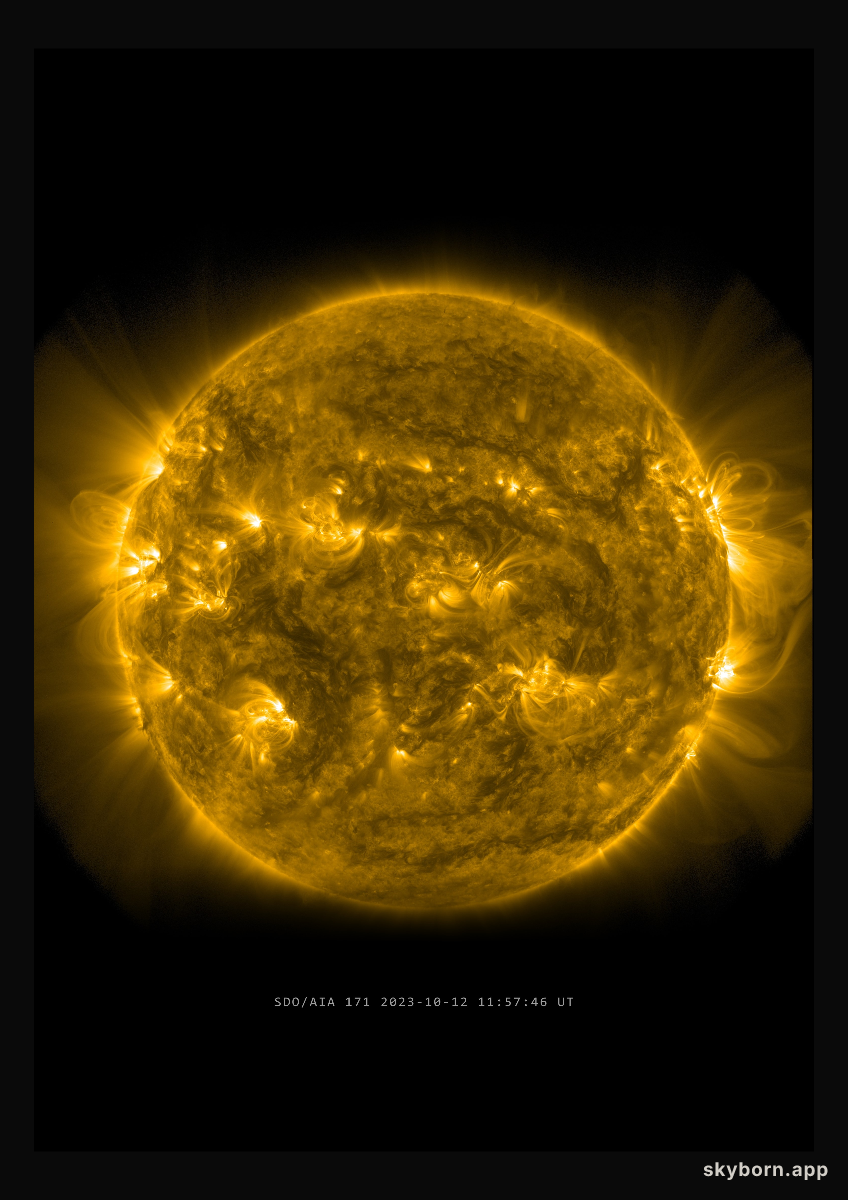 The Sun on 12 October 2023
