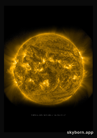 The Sun on 14 October 2023