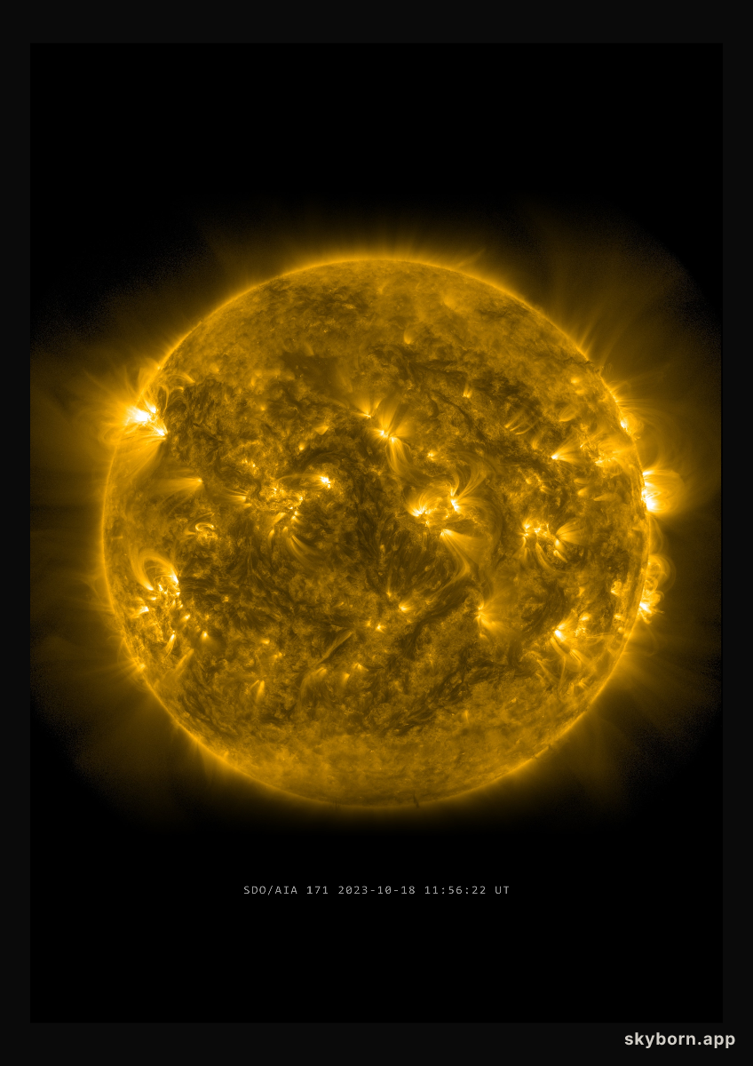 The Sun on 18 October 2023