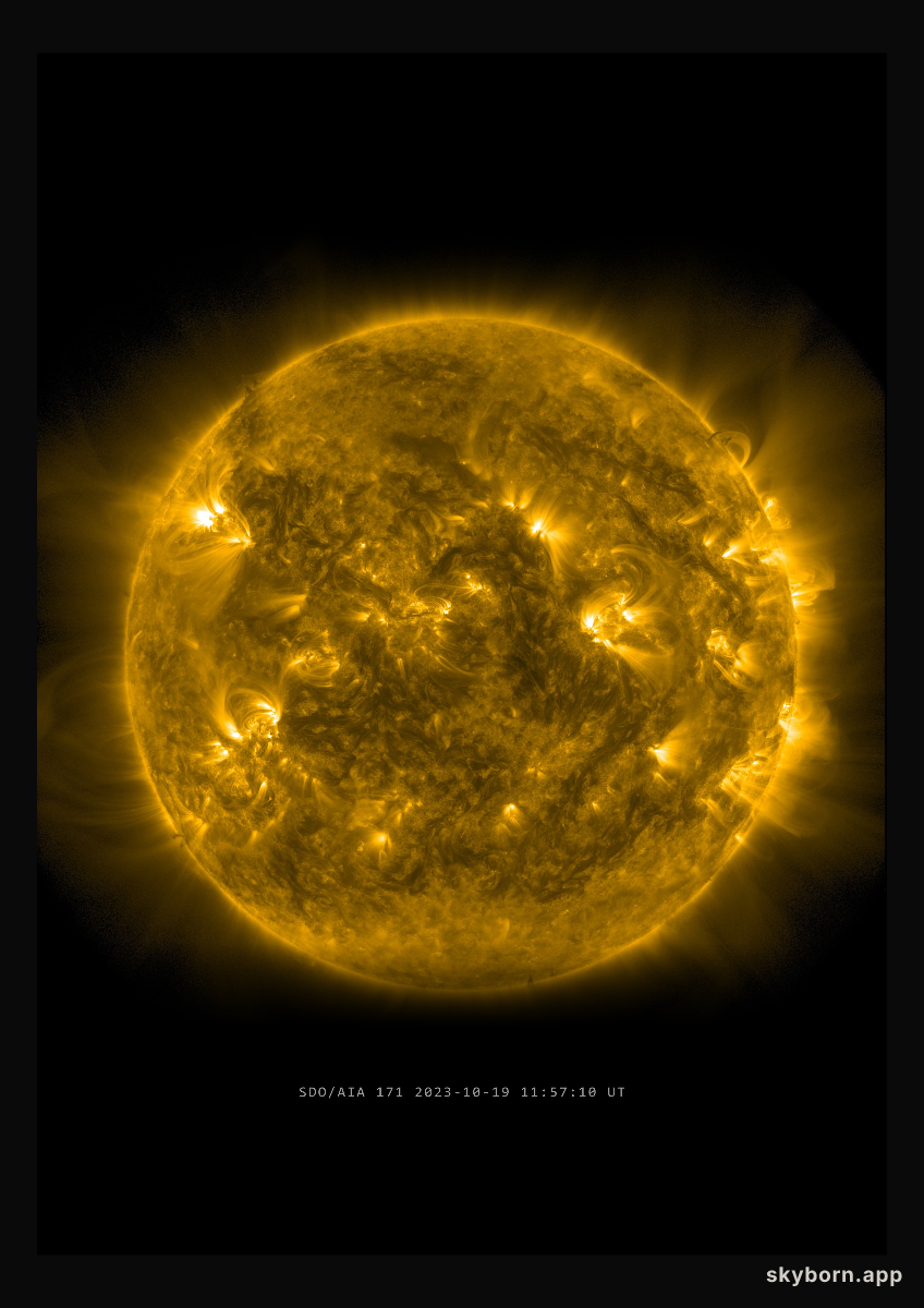 The Sun on 19 October 2023