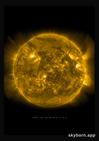 The Sun on 21 October 2023