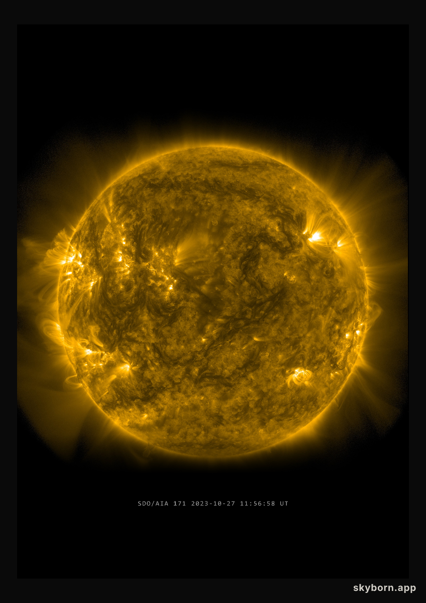 The Sun on 27 October 2023