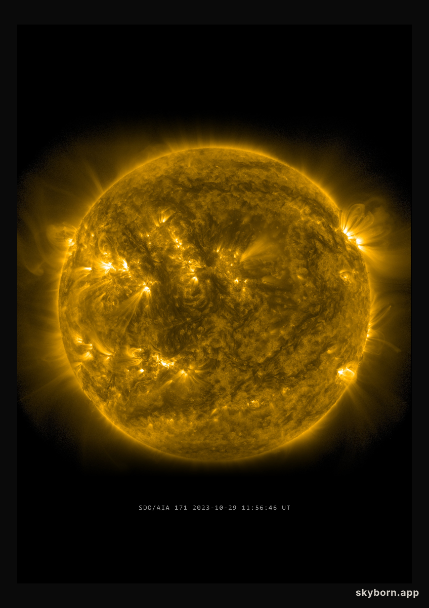 The Sun on 29 October 2023