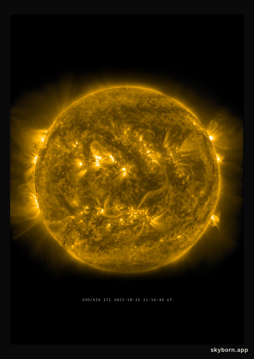 The Sun on 31 October 2023