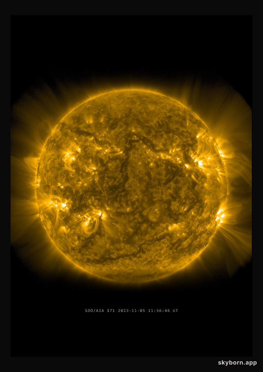 The Sun on 5 November 2023