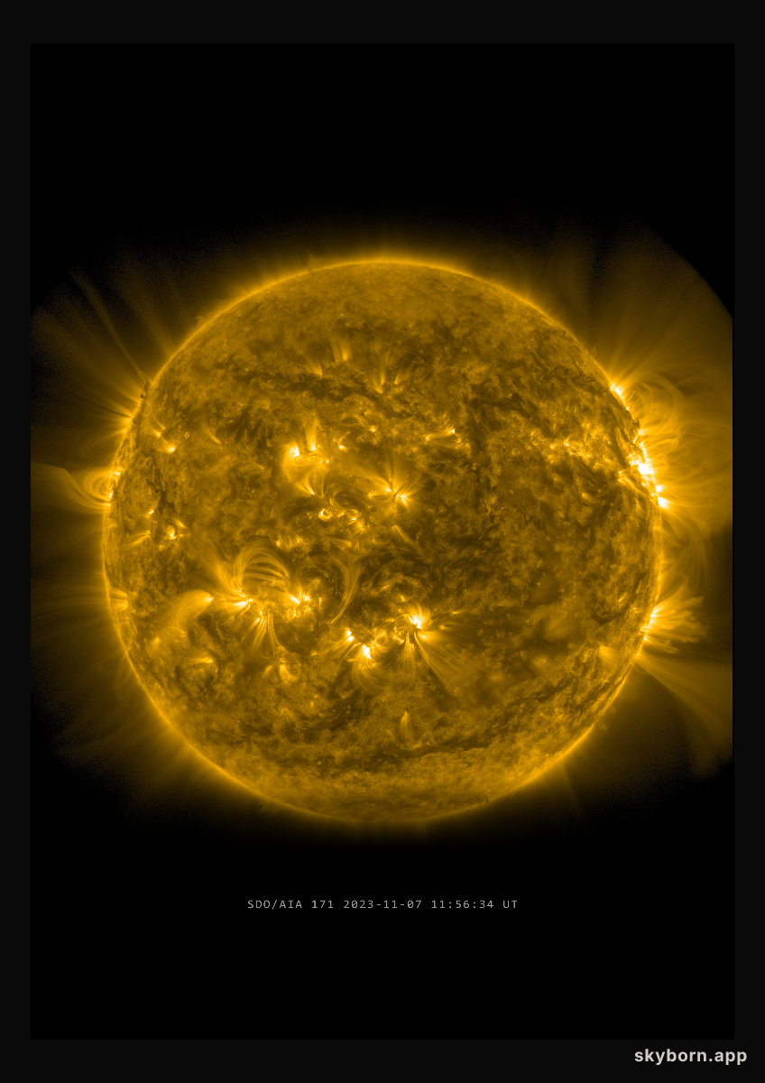 The Sun on 7 November 2023