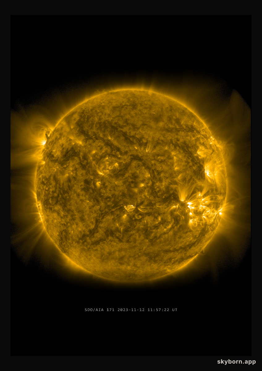 The Sun on 12 November 2023