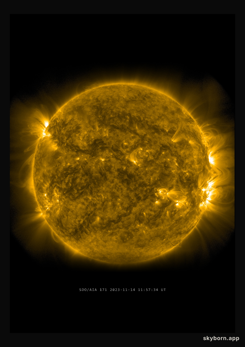 The Sun on 14 November 2023